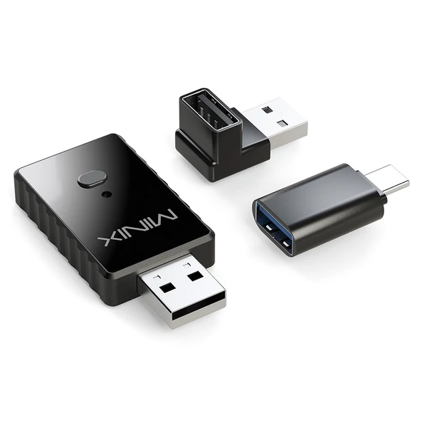 MINIX CA505 2 az 1-ben vezetékes CP/AA – vezeték nélküli adapter