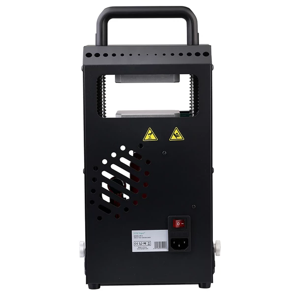 LTQ VAPOR KP-2 hőprés gép, 2 tonnás dupla fűtőlapos prés, állítható hőmérséklet-szabályozással