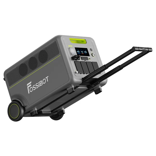 FOSSiBOT F7200 hordozható áramforrás, 5222Wh, 7200W, LiFePO4 akkumulátor, napelemes generátor otthonra, kempinghez, vészhelyzetre