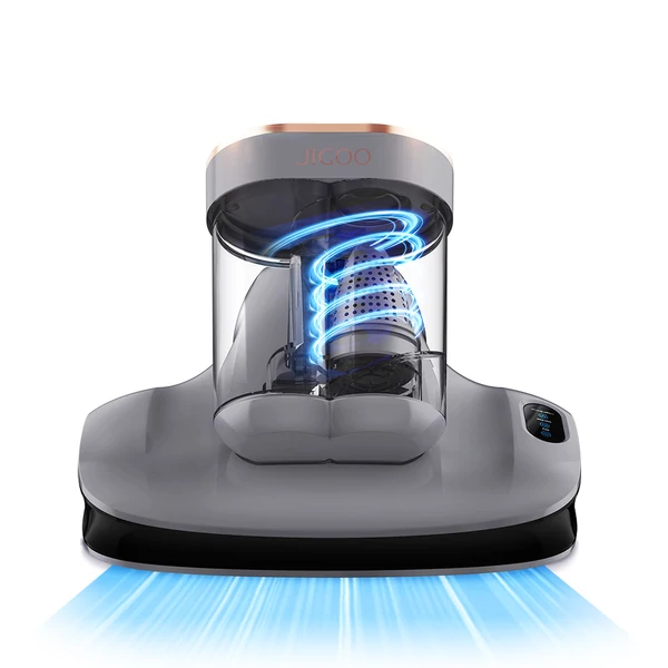 JIGOO S100 vezeték nélküli matracporszívó, 10 000Pa szívóerő, 150W kefe nélküli motor, UV-C és 55°C-os forró levegős fertőtlenítés