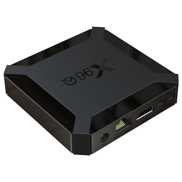 X96Q Allwinner H313 4K Android TV Box, 2GB RAM 16GB tárhely, WiFi, HDMI, AV, RJ45, USB