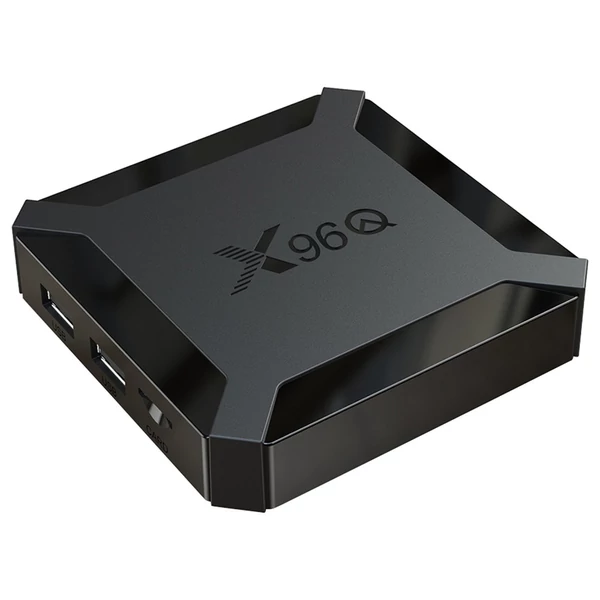 X96Q Allwinner H313 4K Android TV Box, 2GB RAM 16GB tárhely, WiFi, HDMI, AV, RJ45, USB