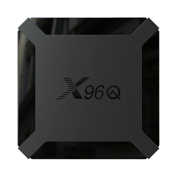 X96Q Allwinner H313 4K Android TV Box, 2GB RAM 16GB tárhely, WiFi, HDMI, AV, RJ45, USB
