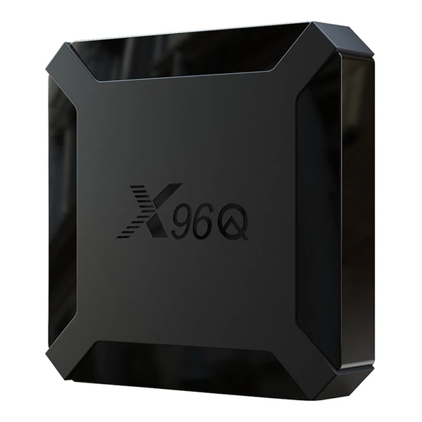 X96Q Allwinner H313 4K Android TV Box, 2GB RAM 16GB tárhely, WiFi, HDMI, AV, RJ45, USB
