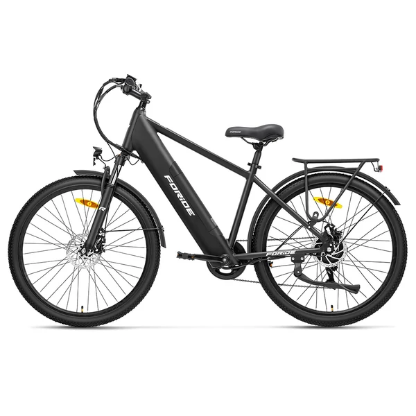 Foride Roamer 1 step-over elektromos kerékpár 250W, 36V 13Ah, 27,5”, 25 km/h, 100 km, tárcsafék, teleszkóp lockout, Shimano 7s
