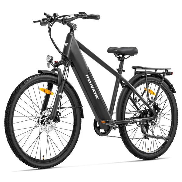 Foride Roamer 1 step-over elektromos kerékpár 250W, 36V 13Ah, 27,5”, 25 km/h, 100 km, tárcsafék, teleszkóp lockout, Shimano 7s