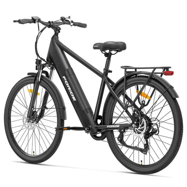 Foride Roamer 1 step-over elektromos kerékpár 250W, 36V 13Ah, 27,5”, 25 km/h, 100 km, tárcsafék, teleszkóp lockout, Shimano 7s