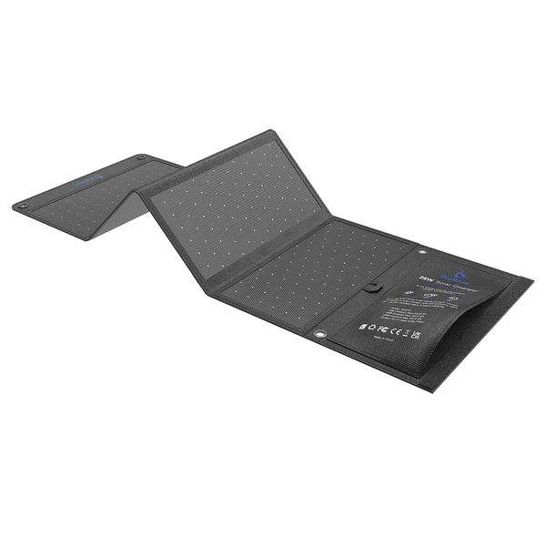 BigBlue SolarPowa 28W Napelem - 25,4% Hatásfok, USB-A/C Okos Töltés, Kültéri/Kemping