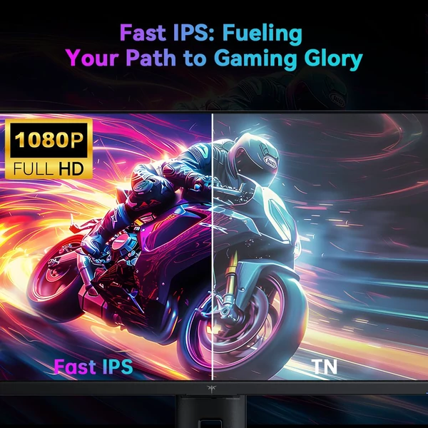 KTC H25X7 24,5" gamer monitor, Full HD, 400Hz, Fast IPS, 1ms, HDR400, FreeSync, G-Sync kompatibilis