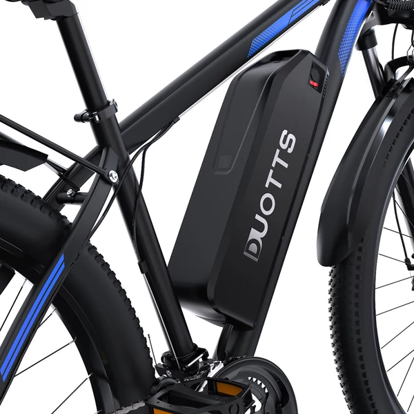 DUOTTS C29 elektromos mountain bike: 750W, 48V 15Ah, 50 km/h, 100km hatótáv, 29", Shimano 21 sebesség, csomagtartó, applikáció