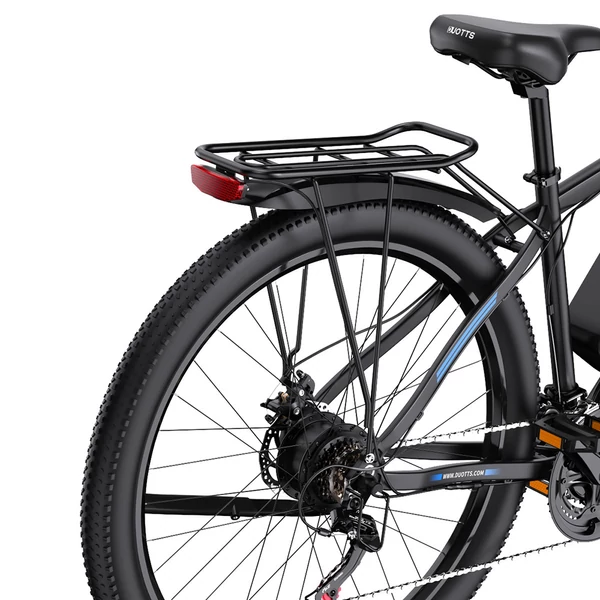 DUOTTS C29 elektromos mountain bike: 750W, 48V 15Ah, 50 km/h, 100km hatótáv, 29", Shimano 21 sebesség, csomagtartó, applikáció