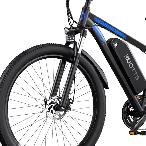 DUOTTS C29 elektromos mountain bike: 750W, 48V 15Ah, 50 km/h, 100km hatótáv, 29", Shimano 21 sebesség, csomagtartó, applikáció