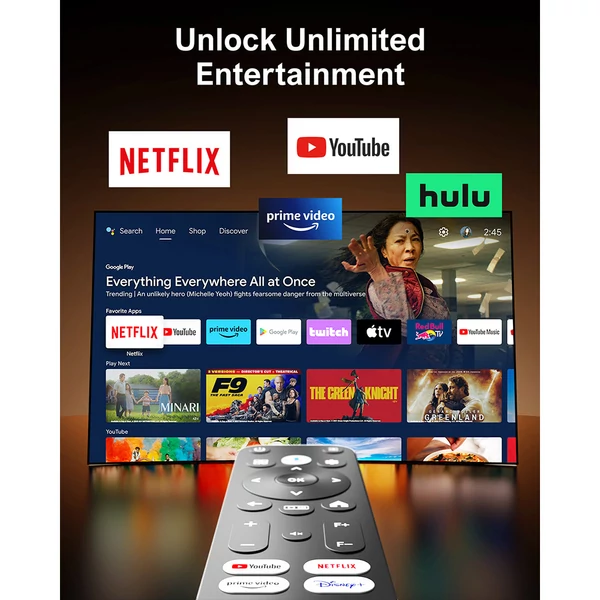 Ultimea Nova C40 Projektor – Netflix 1080P, Android TV 11.0, 600 ANSI Lumen, 4K dekódolás, Auto Fókusz, Dolby Audio és Gimbal állvány