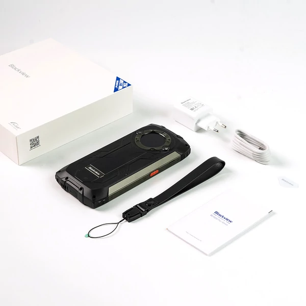 Blackview BV9300 Pro Strapabíró Okostelefon | 12/256GB, 15080mAh, 120Hz, 100LM Lámpa, 64MP Kamera, NFC, IP68/IP69K