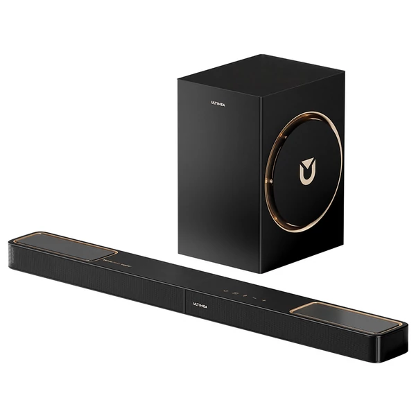 Ultimea Skywave F30 Boom 3.1.2 csatornás soundbar, 360W teljesítmény, Dolby Atmos, HDMI, Bluetooth 5.4, APP vezérlés