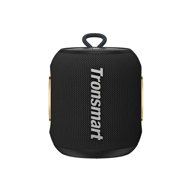 Tronsmart T8 Mini hordozható kültéri hangszóró, 16W teljesítmény, 20 órás üzemidő, IPX7 vízálló – Fekete