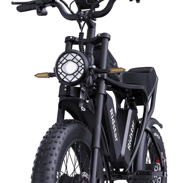 Ridstar Q20 elektromos kerékpár 1000W motorral, 20x4.0 fat tire, 48V 20Ah kivehető akkumulátor, 48 km/h, 120 km hatótáv
