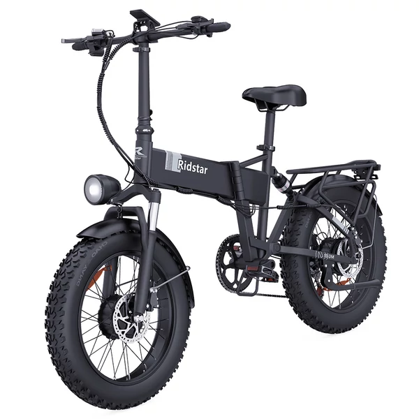 Ridstar H20 Pro elektromos kerékpár: 2000W összteljesítmény, 48V 23Ah akku, 20x4" fat tire, 49km/h, 112km hatótáv, hidraulikus fék, Shimano 7 sebesség