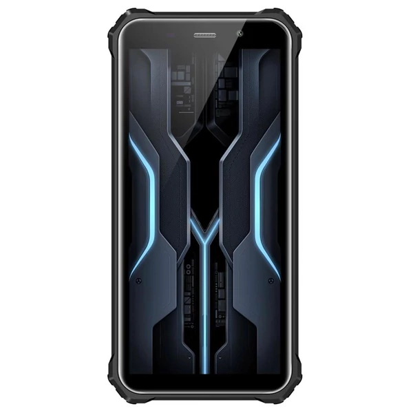 FOSSiBOT F101P ütésálló mobil: 4GB/64GB, 10600mAh akku, 123dB hangszóró, 5.45" HD+, Android 13, Dual SIM - fekete