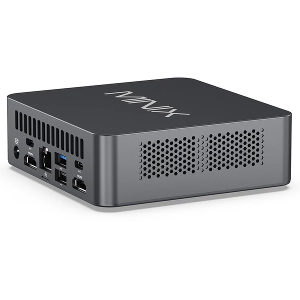 MINIX NUC355 Mini PC, Intel Core 3 N355 (8 mag, 3.9GHz), 16GB RAM, 512GB SSD, WiFi 6, BT 5.2, 4K Triple Display (2xHDMI, Type-C), USB 3.2, RJ45