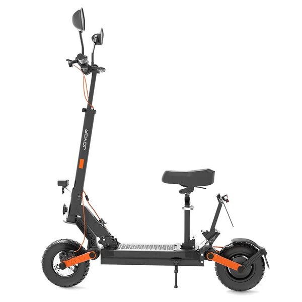 Joyor S8E elektromos roller: 800W, 48V 26Ah akku, 80km hatótáv, 45km/h, NFC kijelző, kivehető ülés, 10" kerék, dupla tárcsafék - EEC