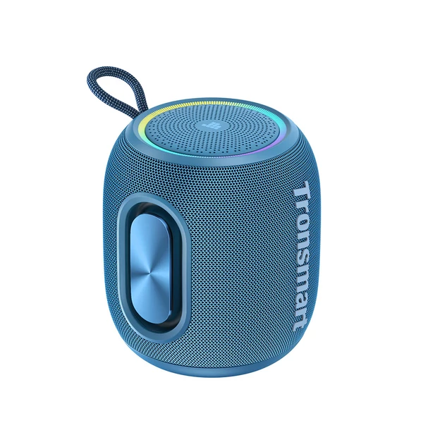 Tronsmart T8 Mini hordozható kültéri hangszóró, 16W, 20 óra üzemidő, IPX7 vízálló - kék