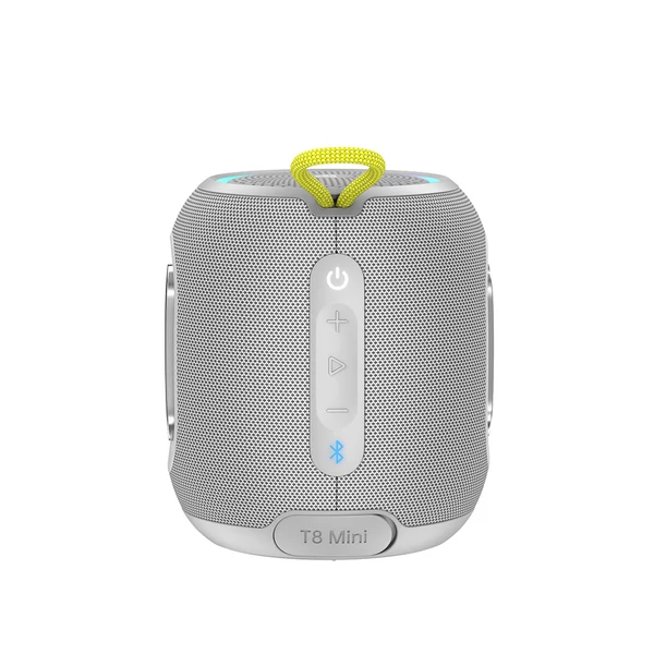 Tronsmart T8 Mini hordozható kültéri hangszóró, 16W, 20 óra üzemidő, IPX7 vízálló - szürke