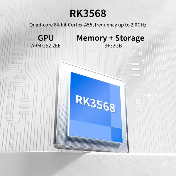 ANBERNIC RG DS képernyős kézikonzol, 4" IPS érintőkijelző, 256GB, Android 14, RK3568, 3GB RAM, 20+ emulátor, 6 óra üzemidő - Fekete piros