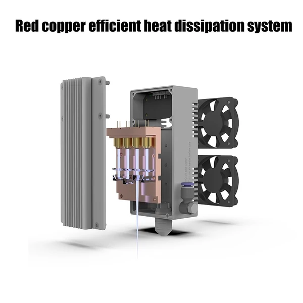 NEJE E80 24W fix fókuszos lézermodul (0.06×0.06mm fókuszpont)