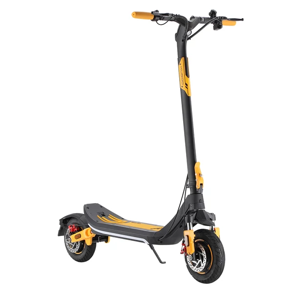 KUGOO M3 PRO elektromos roller 600W motorral, 48V 13Ah akkumulátorral, 10” kerekekkel, 46 km/h, 64 km hatótáv, dupla tárcsafék, rugózás, NFC nyitás