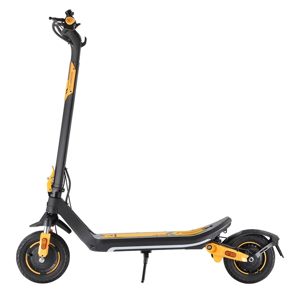 KUGOO M3 PRO elektromos roller 600W motorral, 48V 13Ah akkumulátorral, 10” kerekekkel, 46 km/h, 64 km hatótáv, dupla tárcsafék, rugózás, NFC nyitás