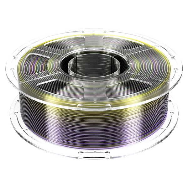 Mecpow nagysebességű PETG filament 1 kg – átlátszó szivárvány