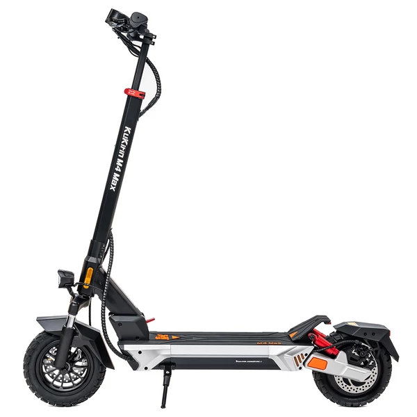 KuKirin M4 Max elektromos roller: 800W motor, 48V 18.2Ah akku, 45km/h sebesség, 64km hatótáv, 10" kerekek, dupla tárcsafék
