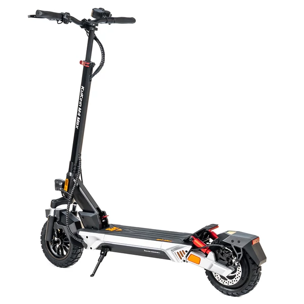 KuKirin M4 Max elektromos roller: 800W motor, 48V 18.2Ah akku, 45km/h sebesség, 64km hatótáv, 10" kerekek, dupla tárcsafék