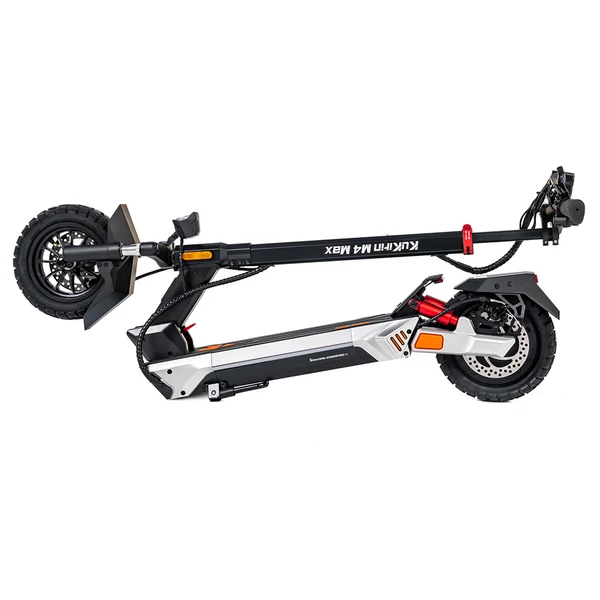 KuKirin M4 Max elektromos roller: 800W motor, 48V 18.2Ah akku, 45km/h sebesség, 64km hatótáv, 10" kerekek, dupla tárcsafék