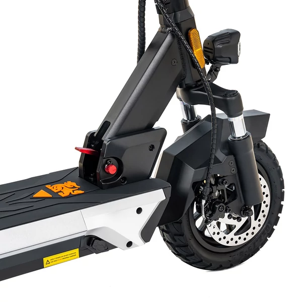 KuKirin M4 Max elektromos roller: 800W motor, 48V 18.2Ah akku, 45km/h sebesség, 64km hatótáv, 10" kerekek, dupla tárcsafék