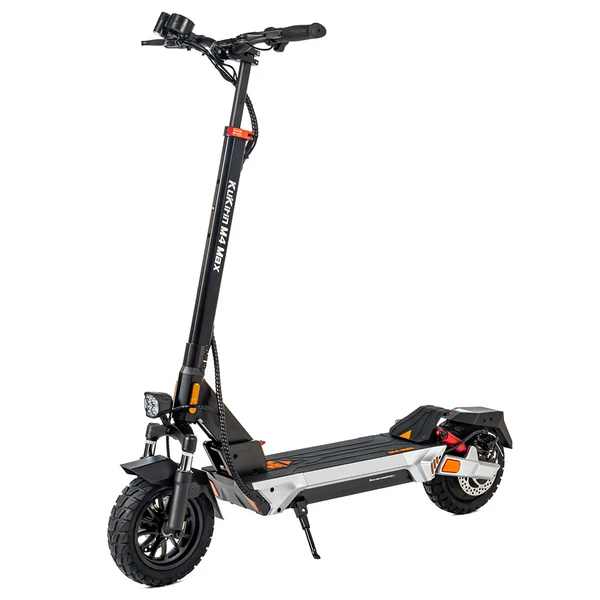 KuKirin M4 Max elektromos roller: 800W motor, 48V 18.2Ah akku, 45km/h sebesség, 64km hatótáv, 10" kerekek, dupla tárcsafék