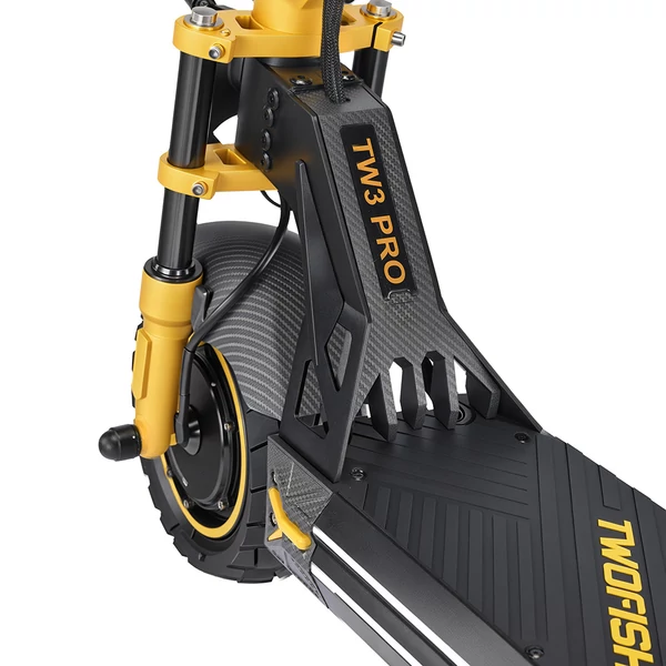 TWOFISH TW3 PRO elektromos roller 2000W (2x1000W), 52V 23Ah akku, 11” gumik, 60 km/h, 55 km hatótáv, dupla tárcsafék, rugós felfüggesztés, NFC nyitás