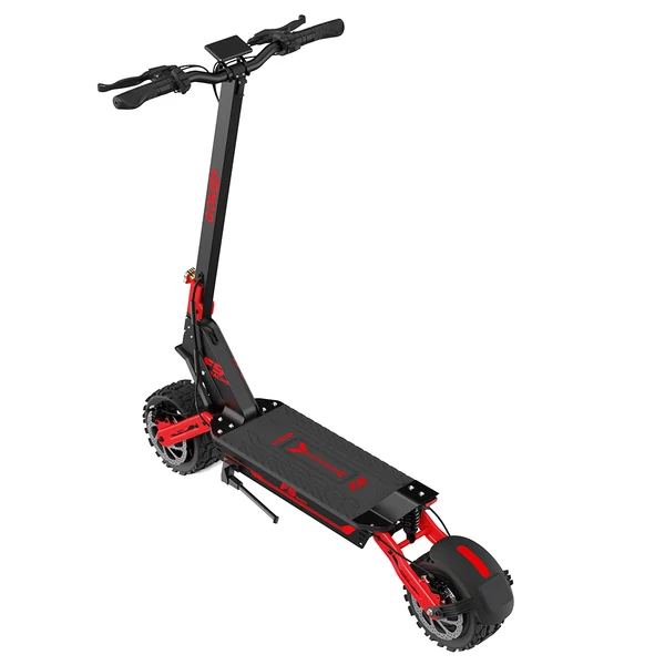 GOKEEP F5 elektromos roller, 1000W, 52V 20Ah, 11", 55 km/h, 80 km hatótáv, első-hátsó tárcsafék, hidraulikus felfüggesztés - Piros