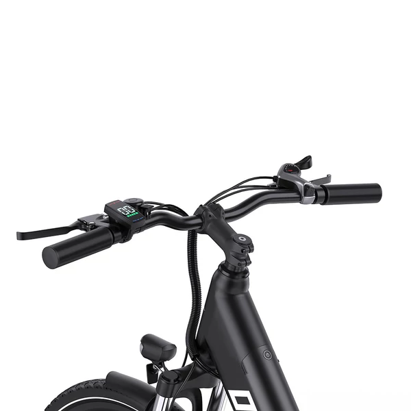 ONESPORT OT12 elektromos kerékpár, 250W motor, 36V 13Ah akku, 27,5” gumik, 25 km/h, 65 km hatótáv, Shimano 7 fokozat - Szürke