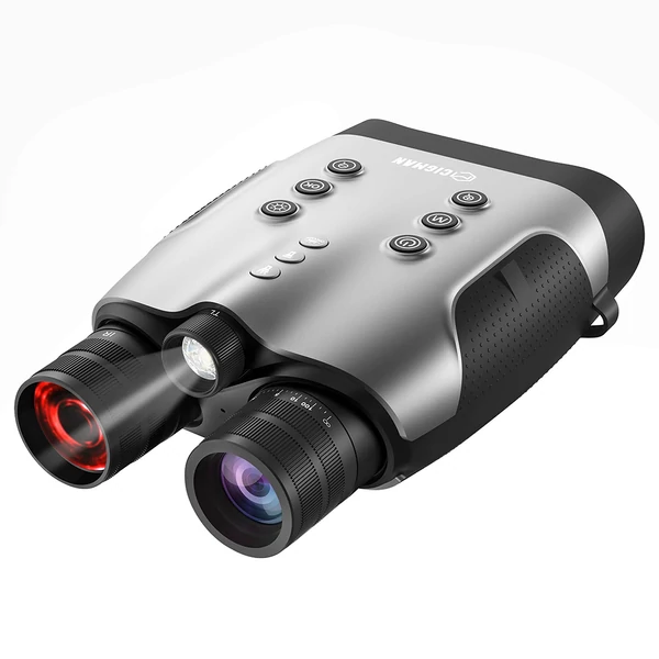 CIGMAN CNVPRO éjjellátó távcső – valódi 4K videó, 52 MP fotó, Sony Starlight CMOS, 1000 m IR hatótáv, 8× digitális zoom, WiFi stream, IP54 víz- és porálló