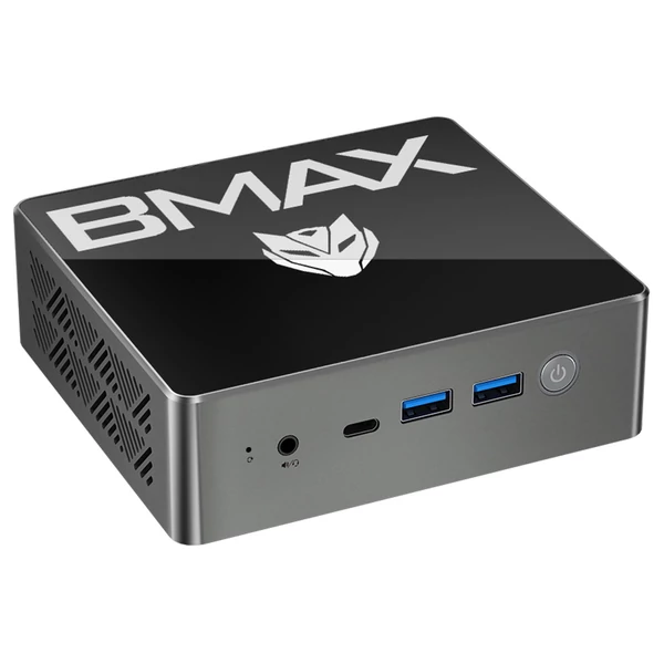 BMAX B4 Turbo mini PC Intel Twin Lake N150, 16GB RAM, 512GB SSD, 4K@60Hz tripla kijelző, WiFi 5, Bluetooth 5.0, Linux támogatás