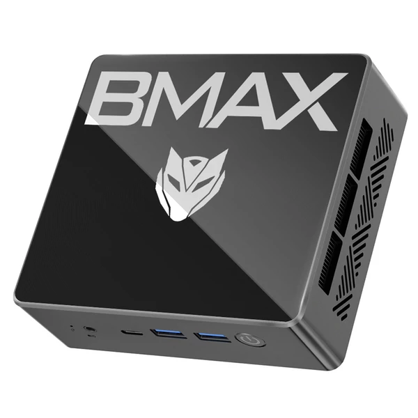 BMAX B4 Turbo mini PC Intel Twin Lake N150, 16GB RAM, 512GB SSD, 4K@60Hz tripla kijelző, WiFi 5, Bluetooth 5.0, Linux támogatás