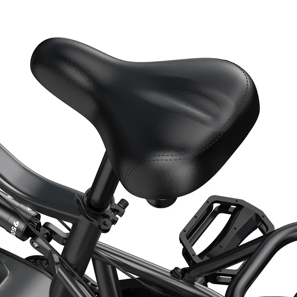 FENGQS H6PRO elektromos kerékpár, 2x1000W, 52V 17,5Ah, 26x4.0 fat bike gumi, 60 km/h, 140 km hatótáv, 7 fokozat, LCD – fekete-arany