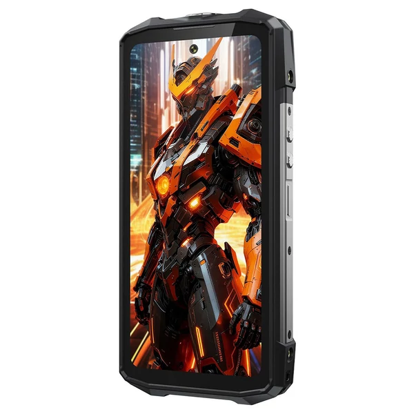 FOSSiBOT F113 5G strapabíró okostelefon, 36GB RAM, 256GB tárhely, 6,78” 120Hz FHD+ kijelző, 20000mAh akku, 33W gyorstöltés, 64MP éjjellátó + 50MP kamera, 50m lámpa, Dual SIM