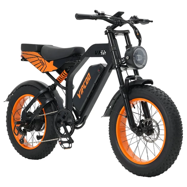 Vipcoo VM6 elektromos kerékpár 750W, 48V 18,2Ah akku, 20x4” fat bike gumi, 40 km/h, 75 km, Shimano 7, tárcsafék