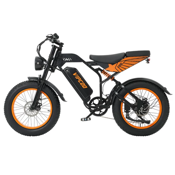 Vipcoo VM6 elektromos kerékpár 750W, 48V 18,2Ah akku, 20x4” fat bike gumi, 40 km/h, 75 km, Shimano 7, tárcsafék
