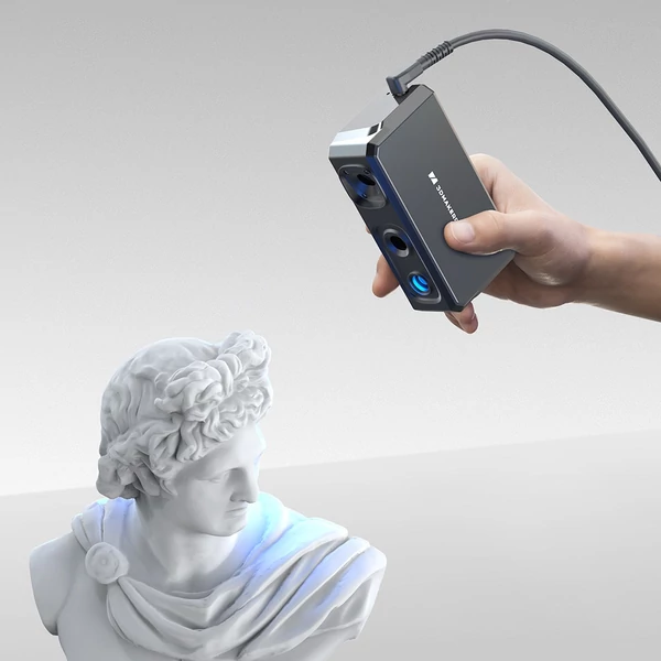 3DMakerpro Seal 3D szkenner kékfényes technológiával, 0,01 mm pontosság, 24 bites színes szkennelés, stabil vizuális követés
