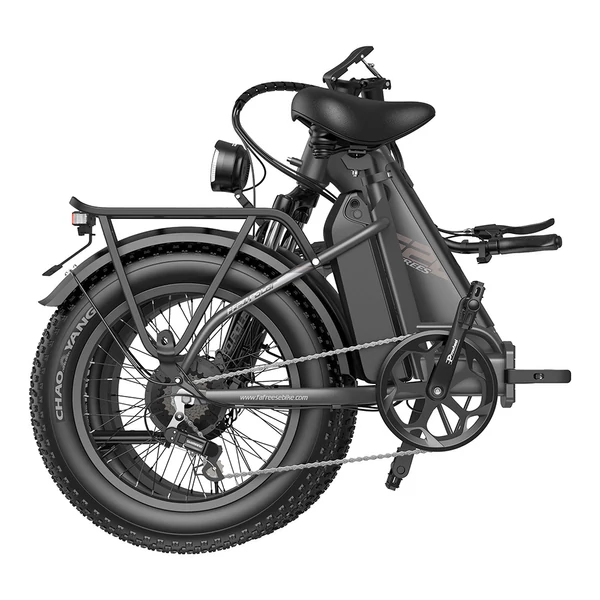 Fafrees FF20 Polar elektromos kerékpár 500W, 48V 26,8Ah dupla akku, 20x4,0” gumik, 45 km/h, 170 km, Shimano 7 - gunmetal fekete