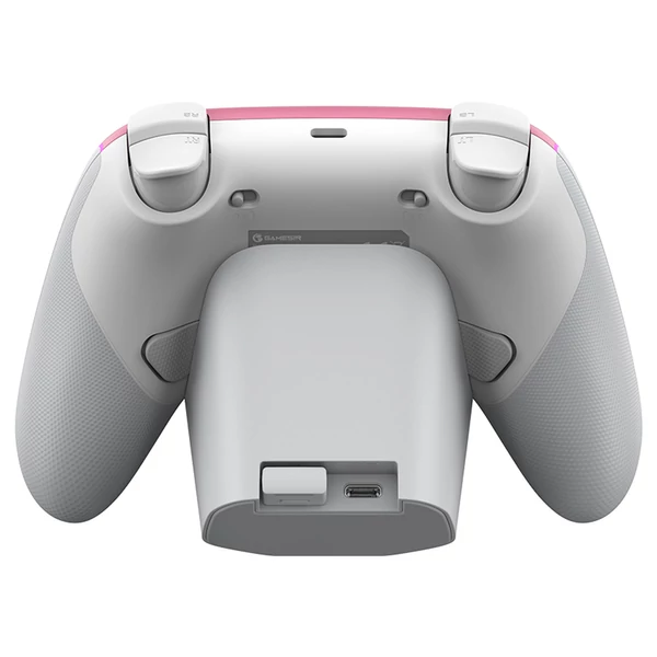 GameSir Super Nova gaming kontroller – Hall effect karok és ravaszok, levehető előlap, RGB világítás, PC/Android/iOS/Switch kompatibilis, rózsaszín